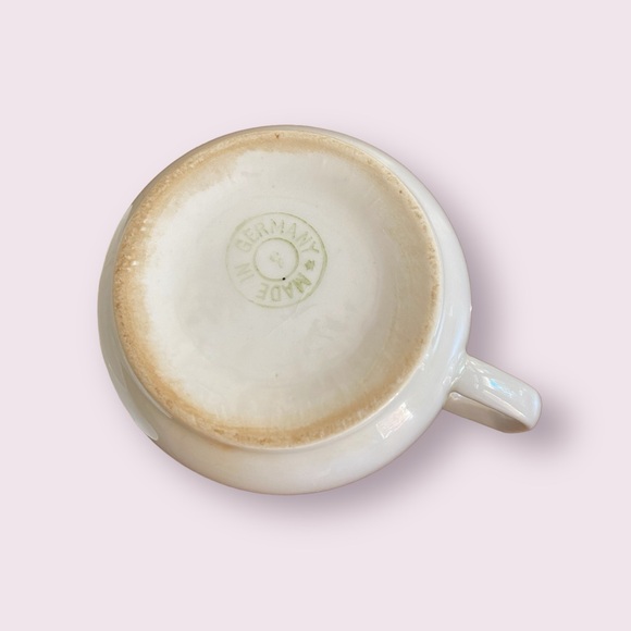 Antique cup and saucer made in Germany. - Picture 7 of 9